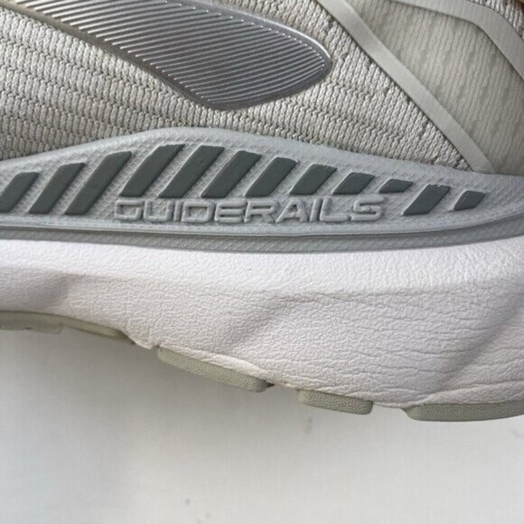 Brooks Womens Adrenaline GTS 20 1202961B153 White Running Shoes Size 10.5 Wide - Picture 8 of 16